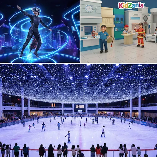 Dubai Mall – VR Park, KidZania &amp; Ice Rink Tickets