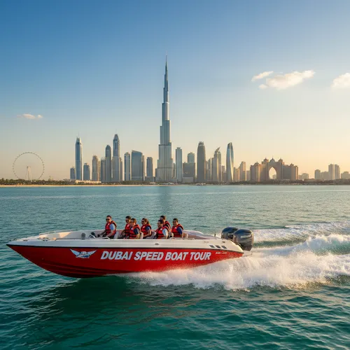 Dubai Speed Boat Tour Tickets